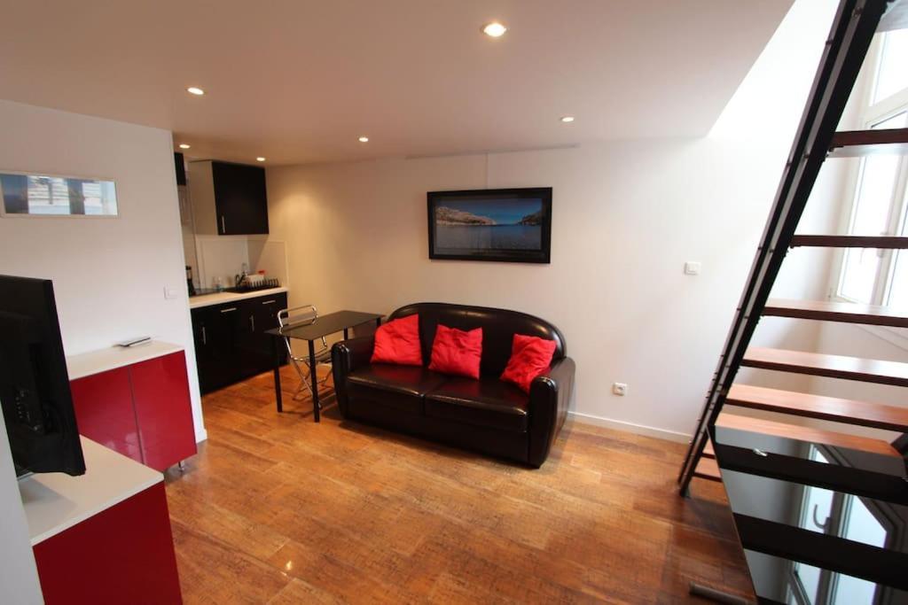 Confortable Studio Carre D'Or 2Pers, Rez-De-Chaussee Marseille Bagian luar foto